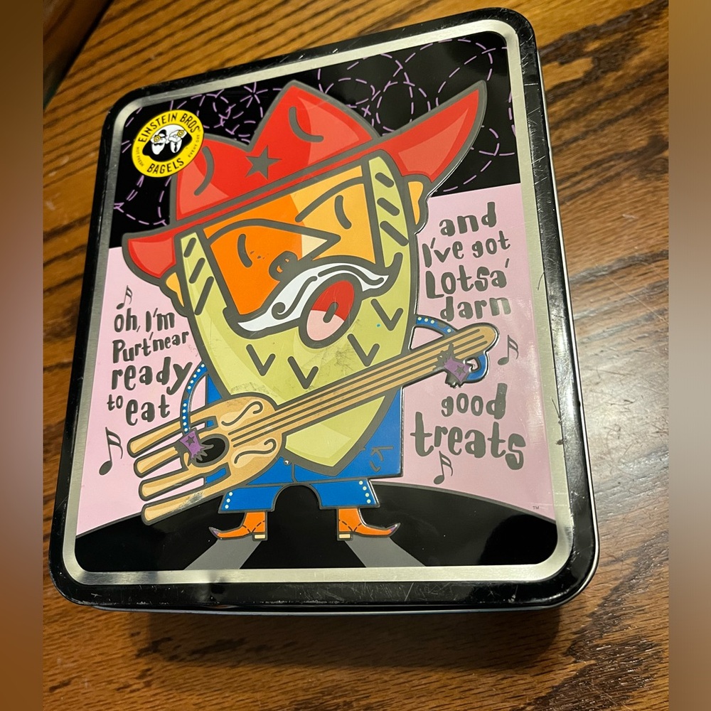 Vintage Einstein Brothers Bagel lunchbox